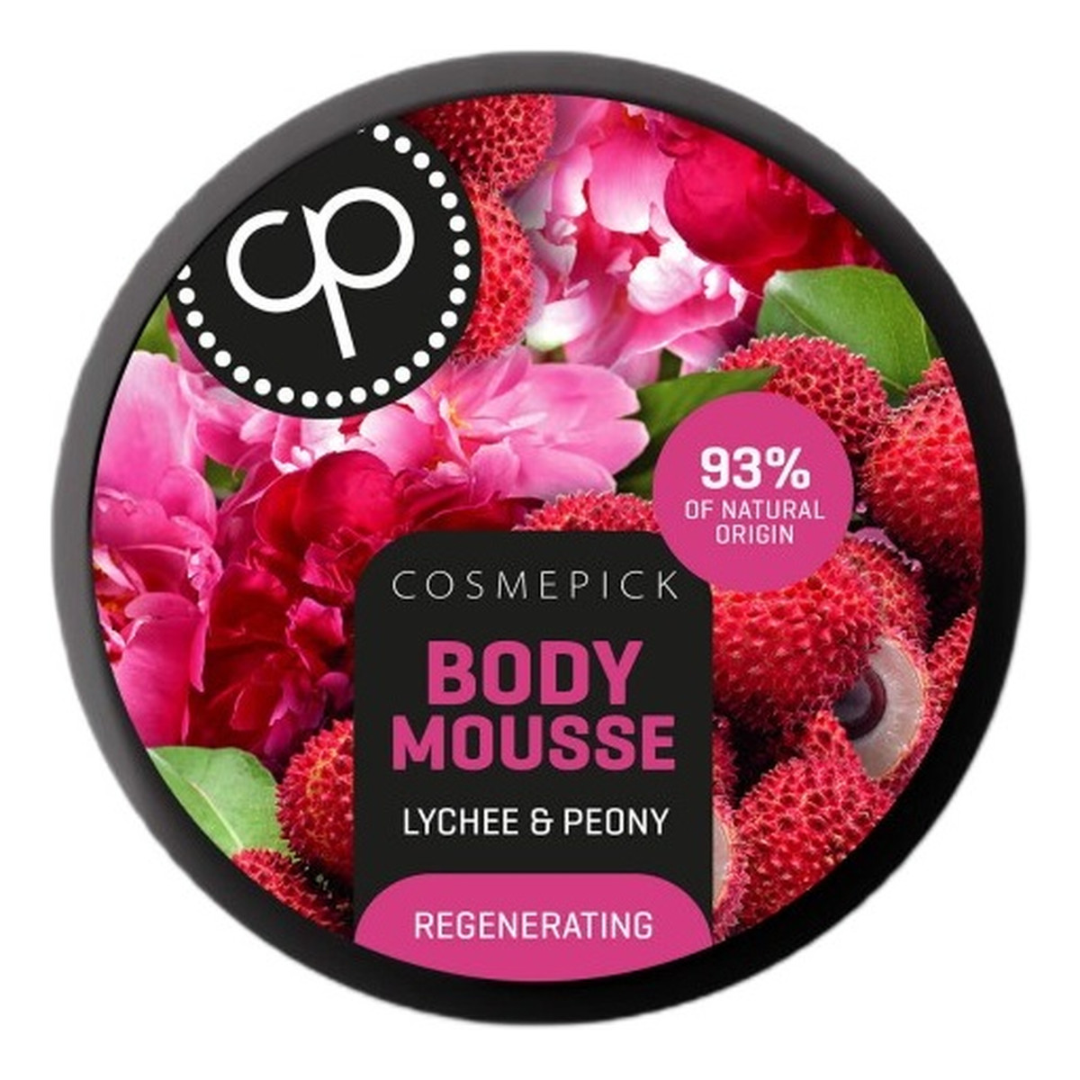 Cosmepick Body mousse mus do ciała z liczi i piwonią 200ml