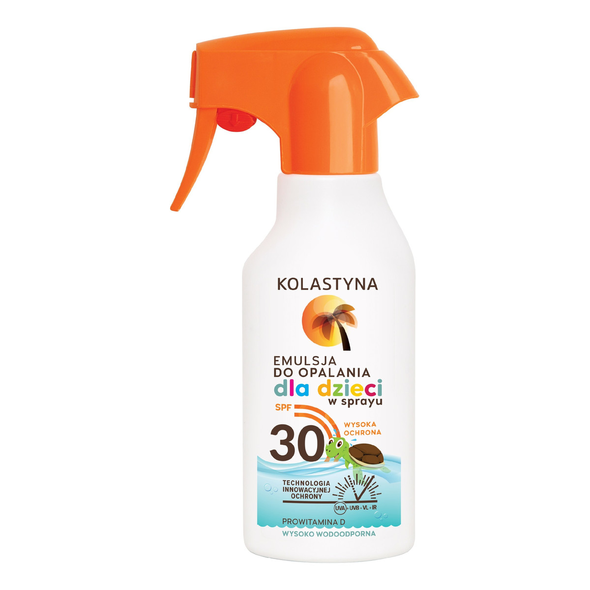 Kolastyna Opalanie Emulsja do opalania dla dzieci SPF 30 spray 200ml