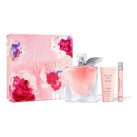 Zestaw woda perfumowana spray 100ml + woda perfumowana spray 10ml + balsam do ciała 50ml