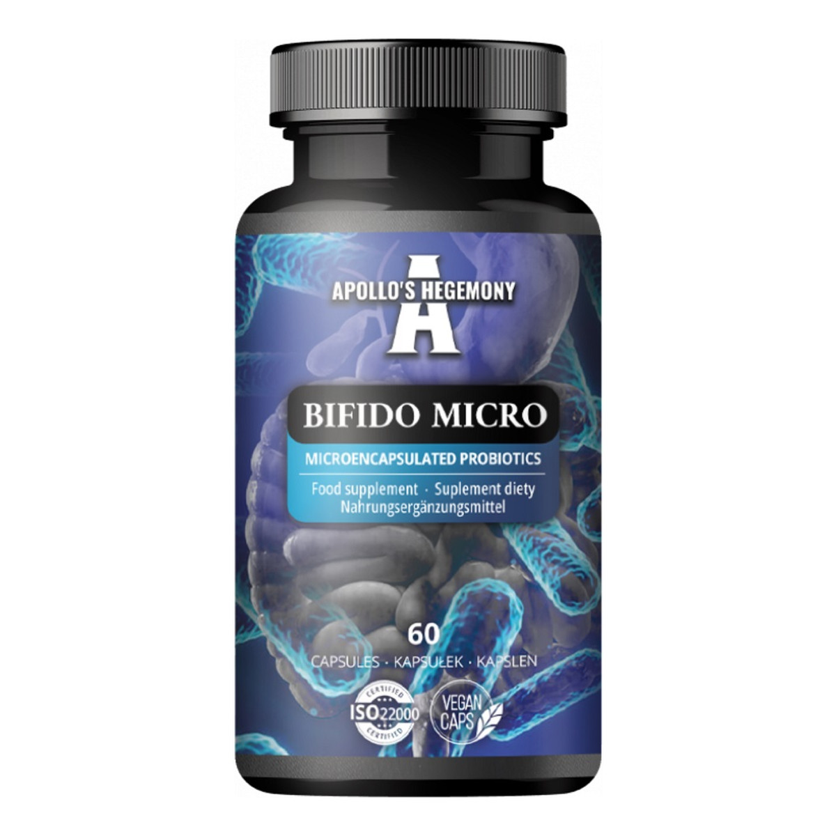 Apollo's Hegemony Bifido Micro suplement diety 60 Kapsułek