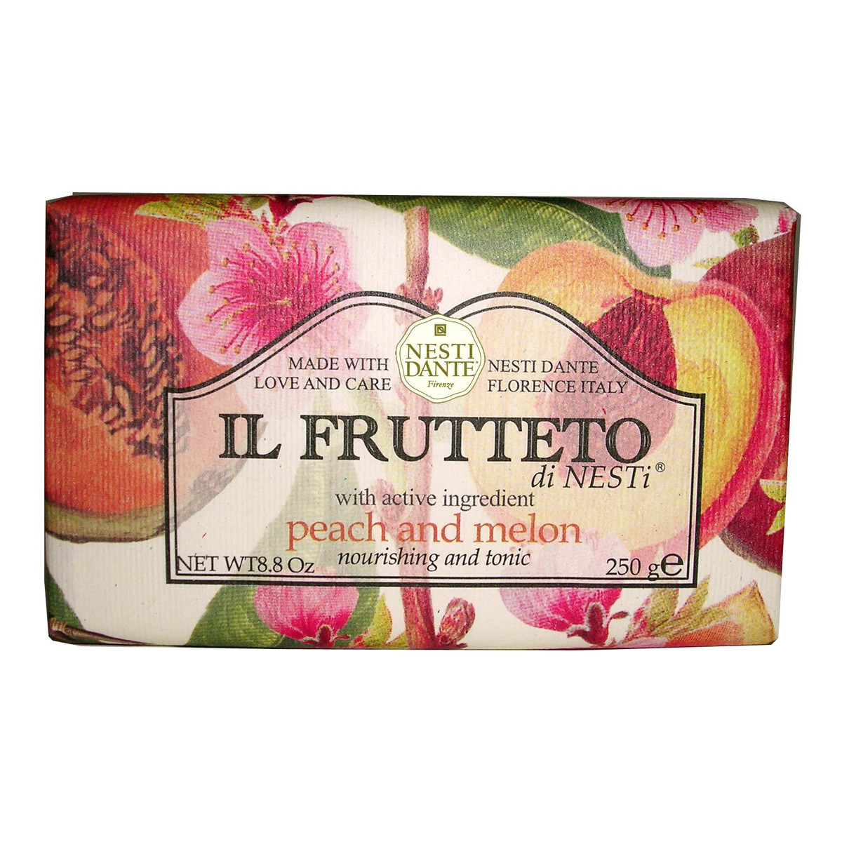 Nesti Dante Il Frutteto Mydło na bazie brzoskwini i melona 250g