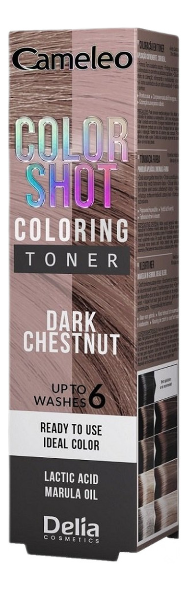 Color shot toner do włosów dark chestnut