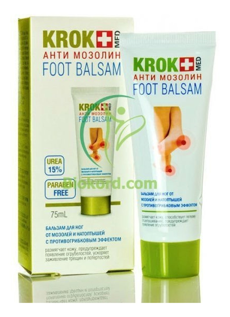 Balsam do stóp na modzele i odciski z mocznikiem 15%,