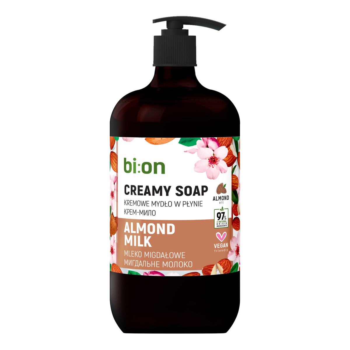 Bio Naturell Kremowe mydło w płynie z pompką Migdałowe 946ml