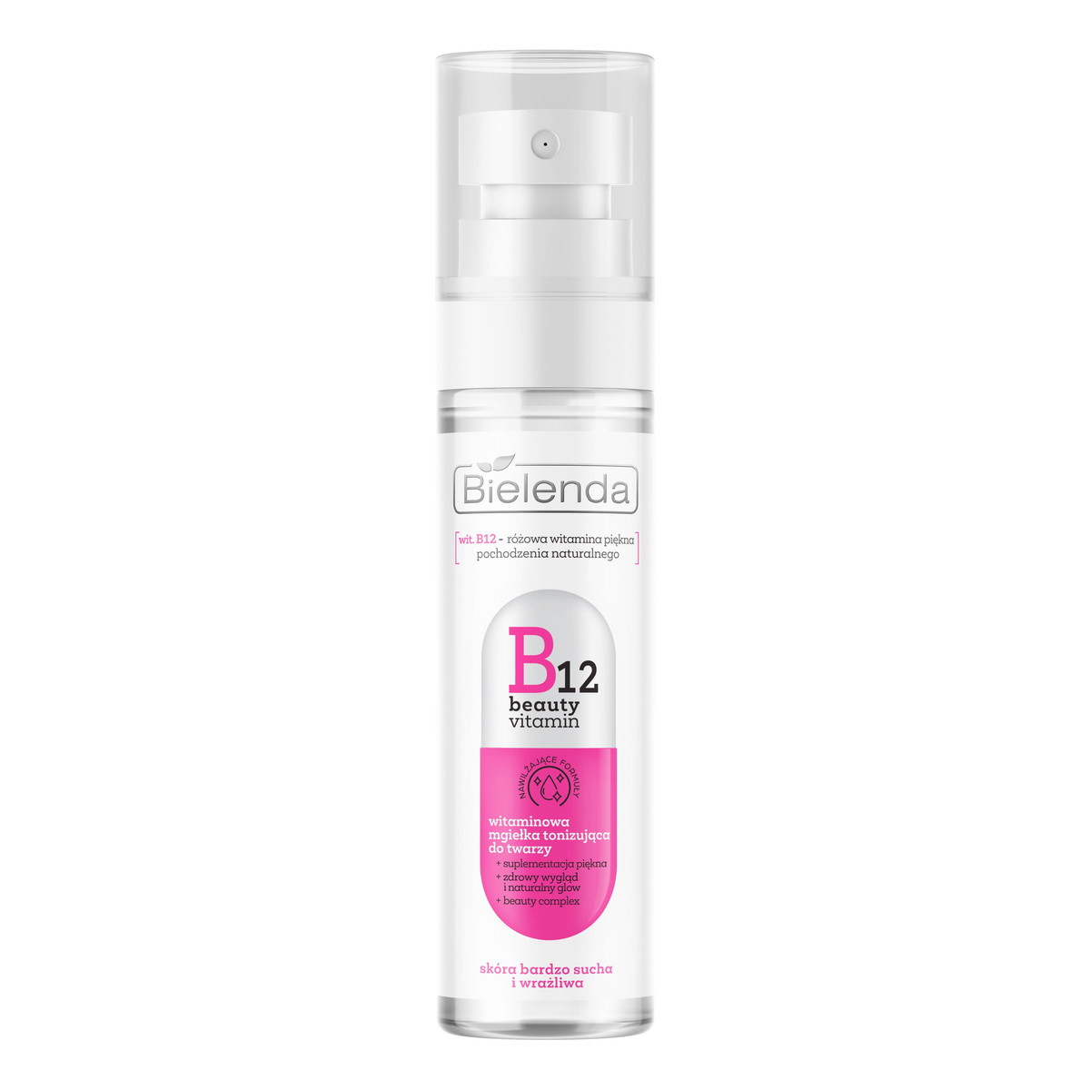 Bielenda B12 Beauty Vitamin Mgiełka Tonizująca 75ml