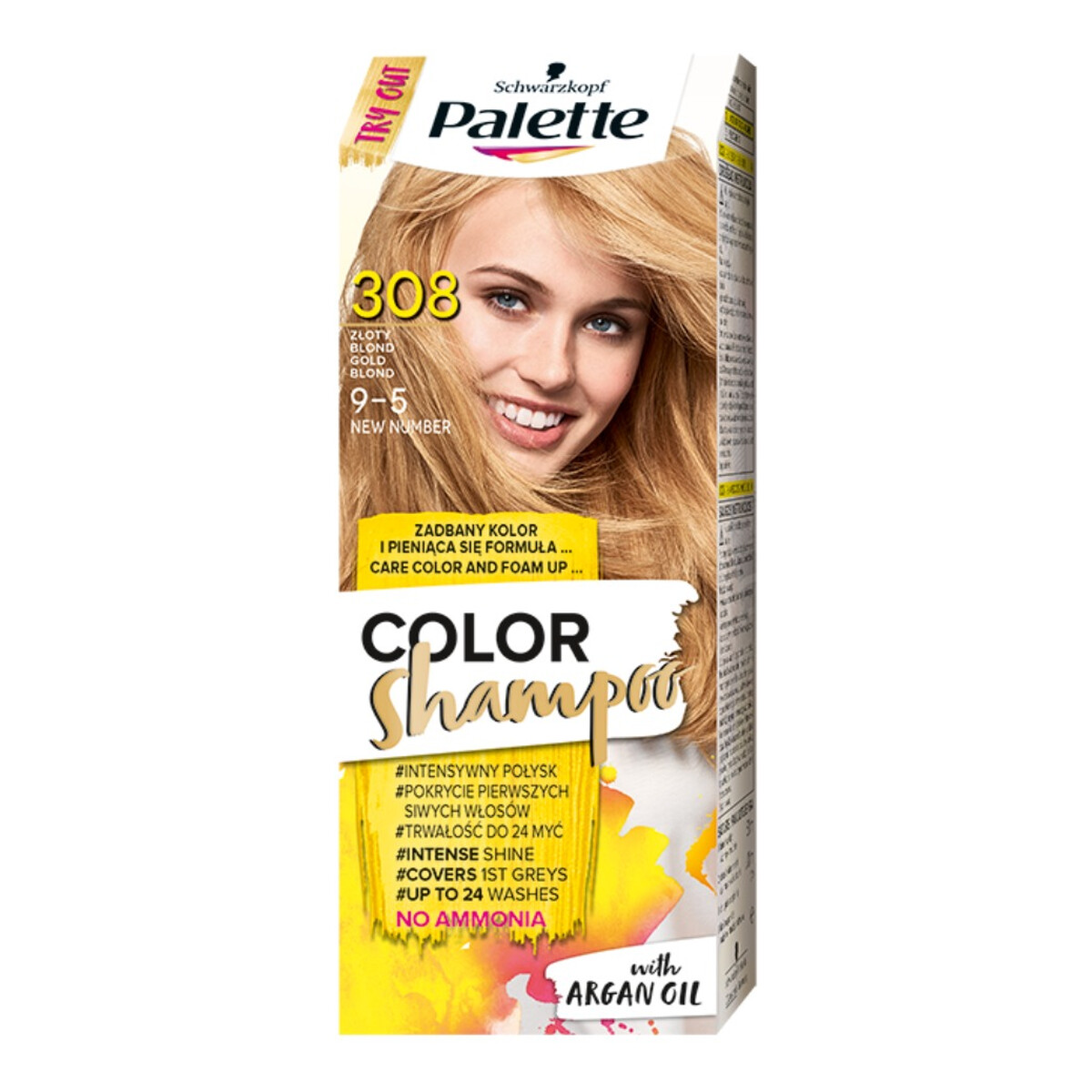 Schwarzkopf Palette Color Shampoo Szampon Koloryzujący Bez Amoniaku 70ml
