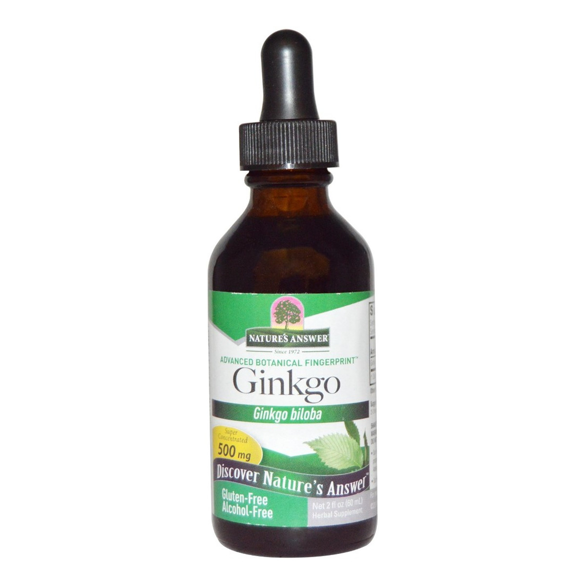 Nature's Answer Ginkgo ekstrakt z liści ginkgo suplement diety 30ml