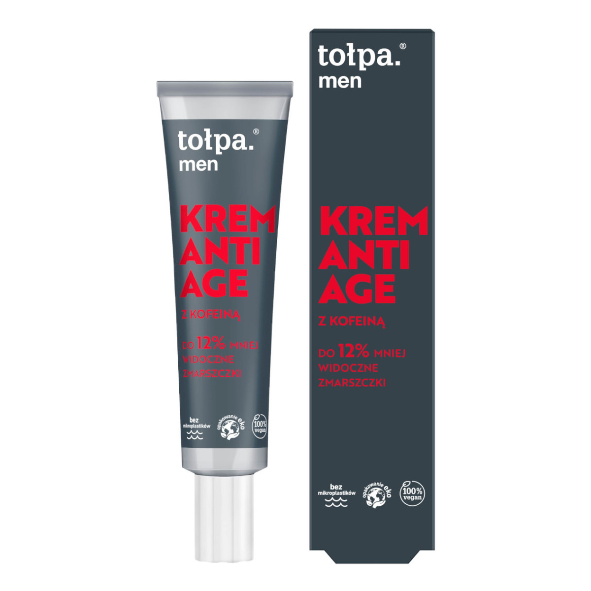 Tołpa Men Krem do twarzy anti age z Kofeiną 40ml