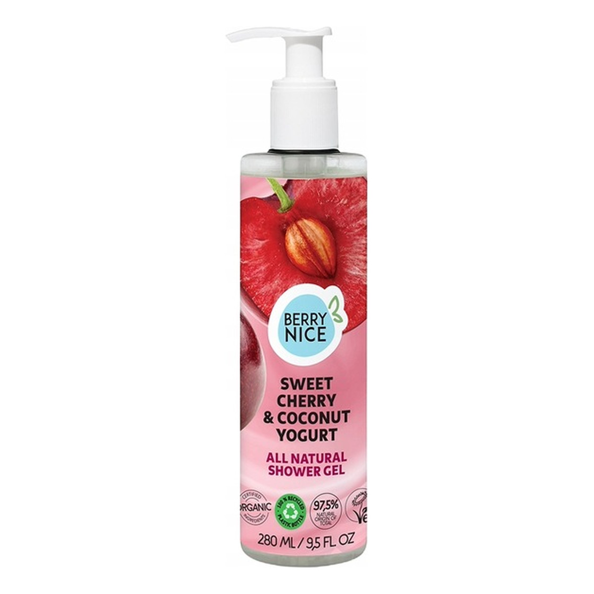 Berry Nice Żel pod prysznic sweet cherry & coconut yogurt 280ml