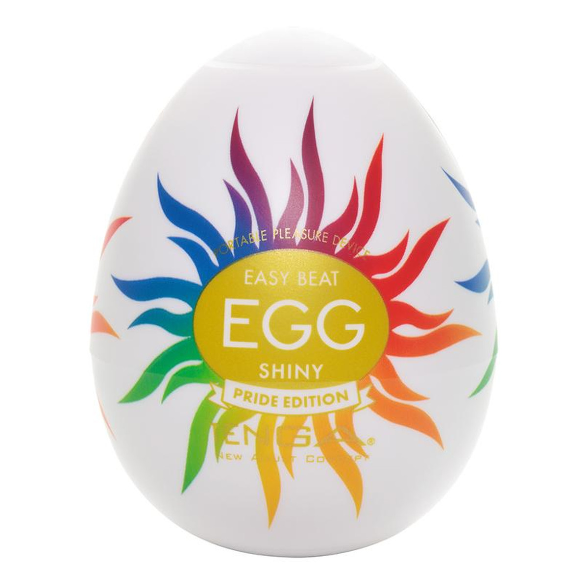 Tenga Egg shiny pride edition jednorazowy masturbator w kształcie jajka