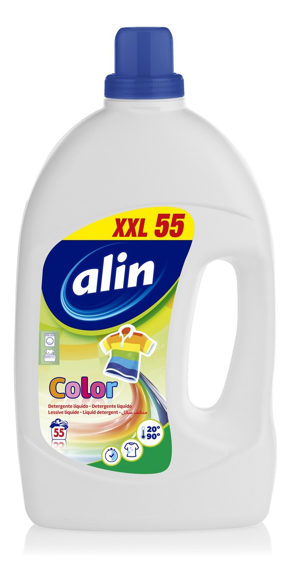 Płyn do prania tkanin kolorowych 55 prań