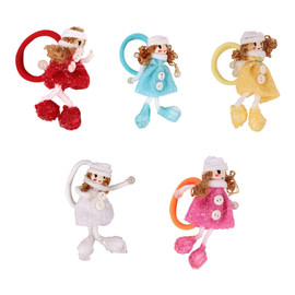 Don ozdoba (fa-5738) do włosów gumka świąteczna 1 szt. MIX