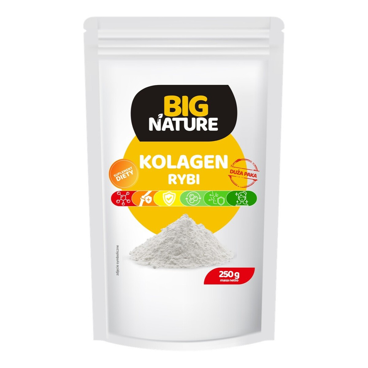 Big Nature Kolagen rybi suplement diety 250g