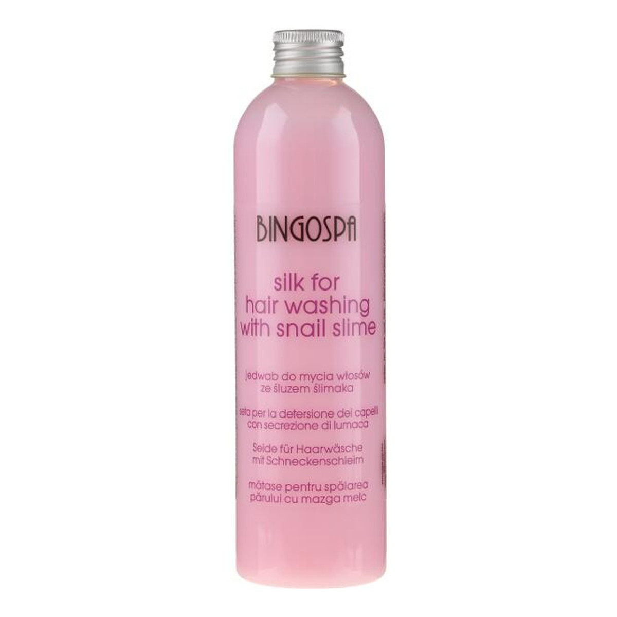 BINGOSPA Jedwab do mycia włosów ze śluzem ślimaka 300ml