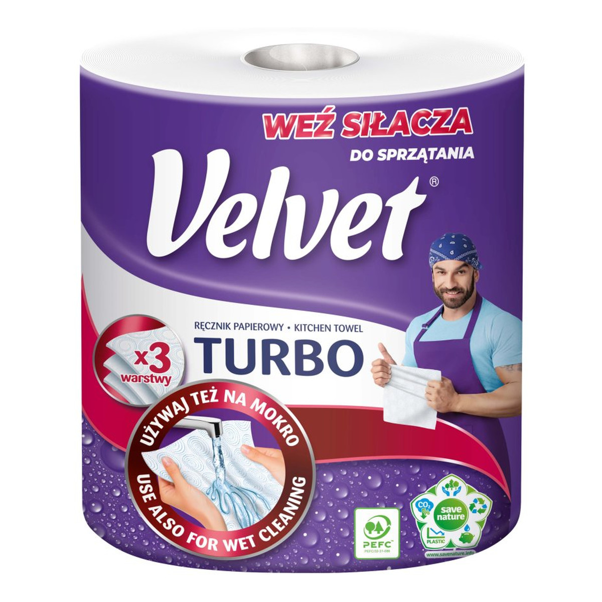 Velvet Turbo ręcznik papierowy