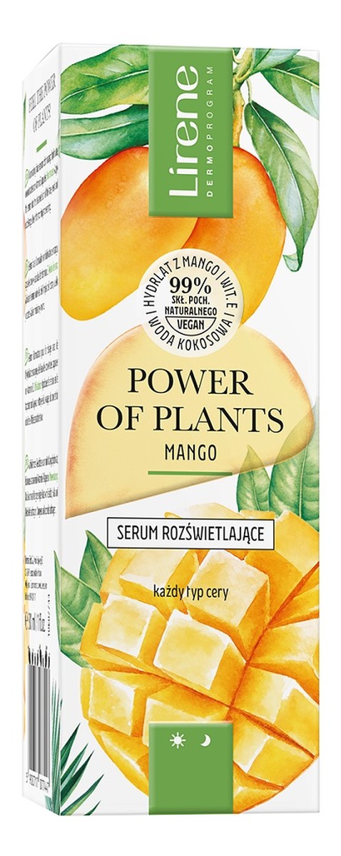 Power of plants serum rozświetlające mango