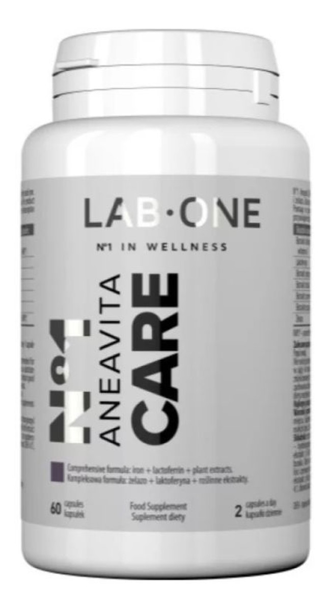 Aneavita Care suplement diety 60 kapsułek