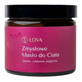 Zmysłowe masło do ciała Jaśmin, Cyklamen, Magnolia
