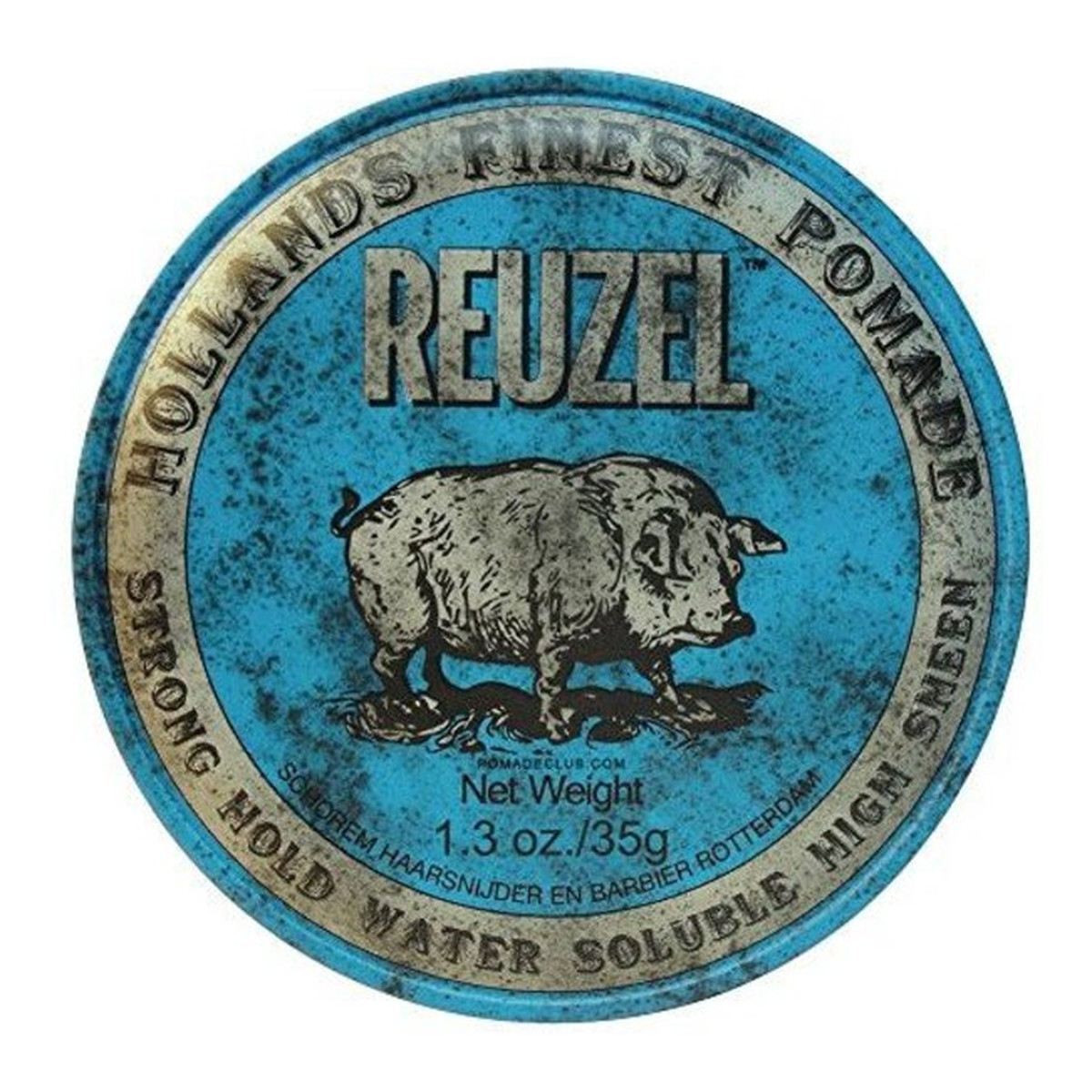 Reuzel Hollands Finest Pomade mocno utrwalająca pomada na bazie wody Blue 35g