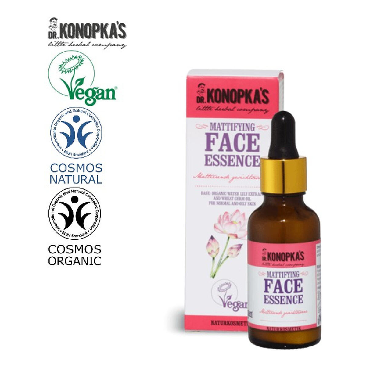 Dr. Konopka's MATUJĄCA EMULSJA DO TWARZY - DO SKÓRY NORMALNEJ I TŁUSTEJ 30ml