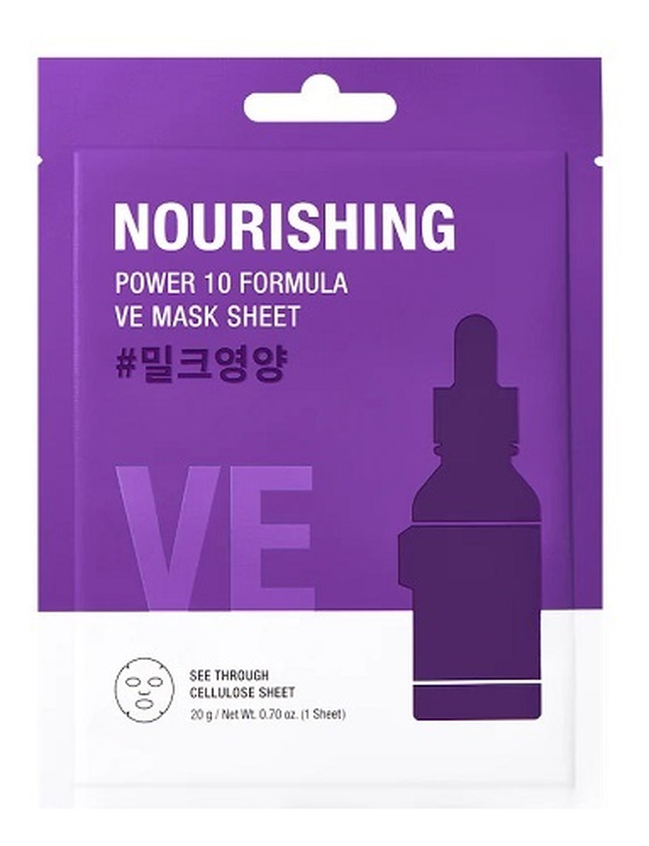 Power 10 formula ve nourishing mask sheet odżywcza maseczka w płachcie