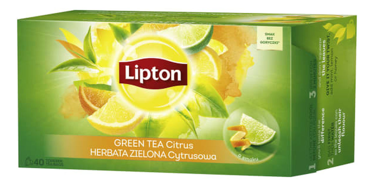 herbata zielona Cytrusowa 40 torebek