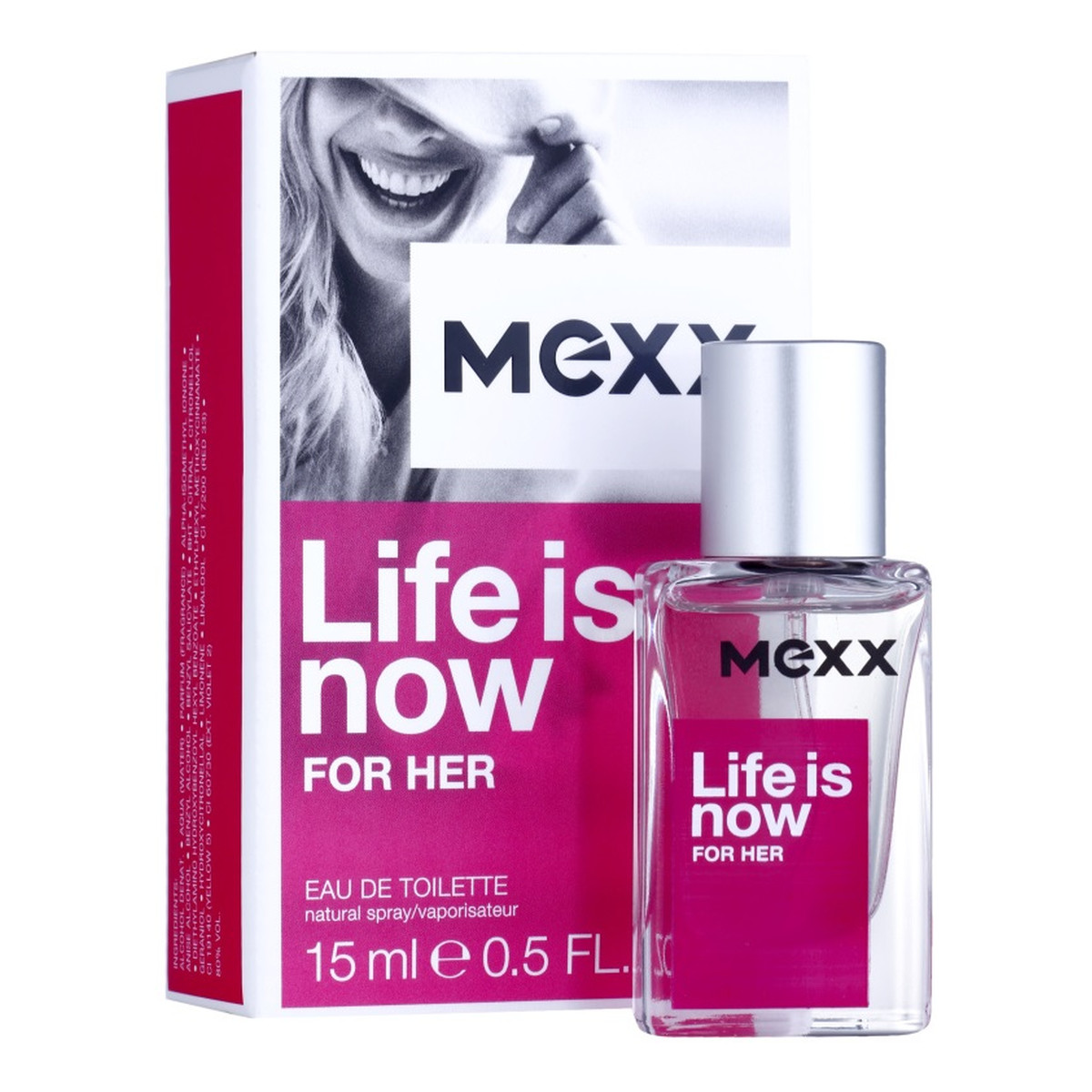 Mexx Life is Now for Her woda toaletowa dla kobiet 15ml