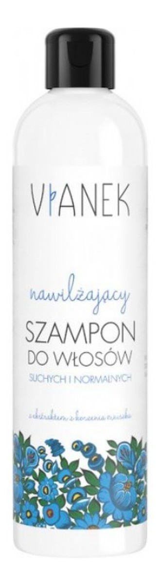 Nawilżający szampon do włosów z ekstraktem z mniszka