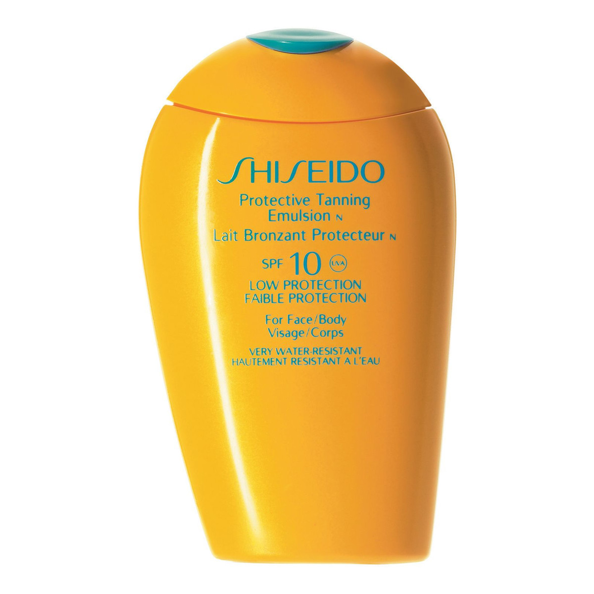 Shiseido Protective Tanning Emulsion SPF10 Emulsja ochronna do opalania twarzy i ciała 150ml