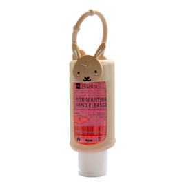 Żel do rąk o zapachu malinowym-królik (butelka 75ml+etui)