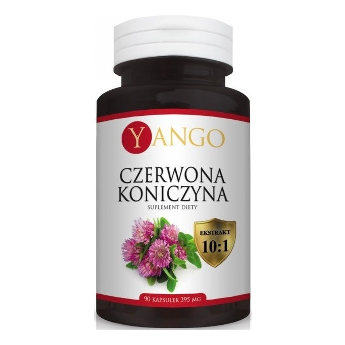 Yango Koniczyna czerwona 395mg suplement diety 90 kapsułek