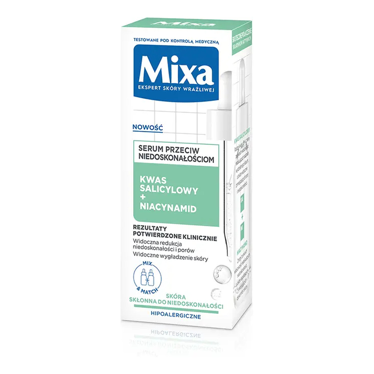 Mixa Lab serum przeciw niedoskonałościom kwas salicylowy + niacynamid