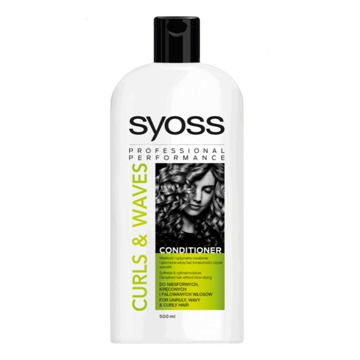 Syoss Curls & Waves odżywka wygładzająca do włosów kręconych i falowanych 500ml