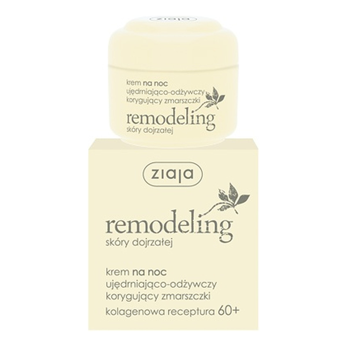 Ziaja Remodeling Krem Na Noc Ujędrniająco Odżywczy 60+ 50ml