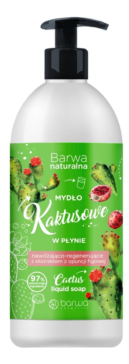 Mydło w płynie nawilżająco-regenerujące kaktus