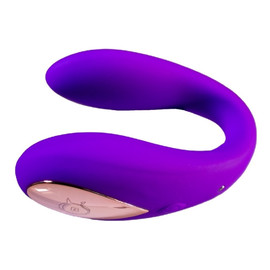 Double fun app controlled massager masażer sterowany aplikacją purple