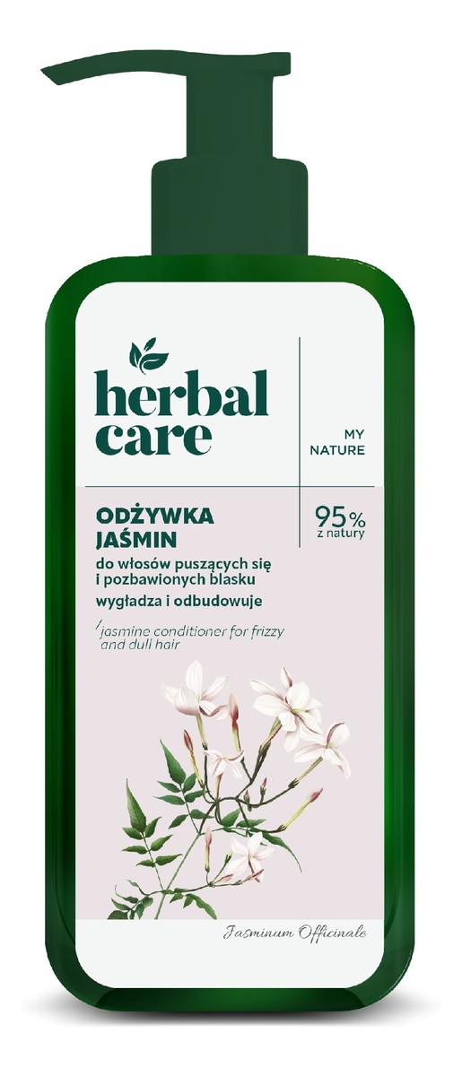 Odżywka do włosów puszących się i pozbawionych blasku jaśmin