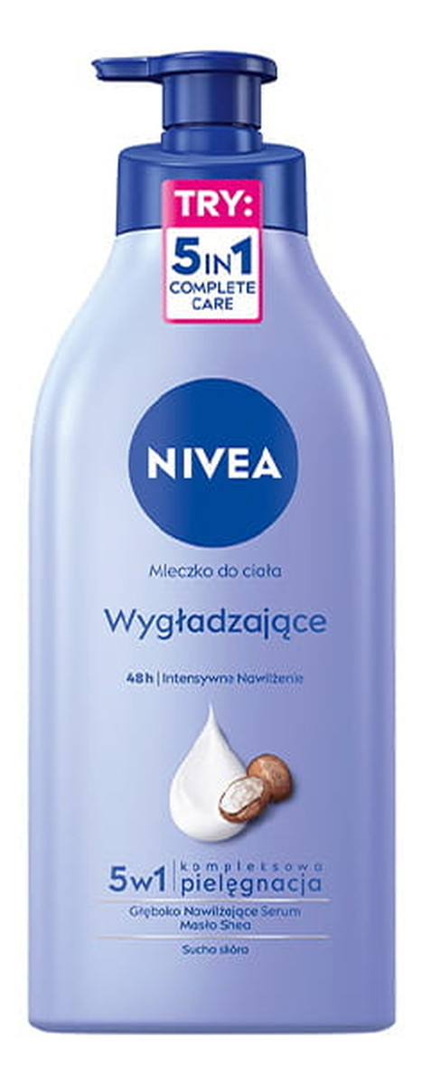 Mleczko do ciała wygładzające pompka