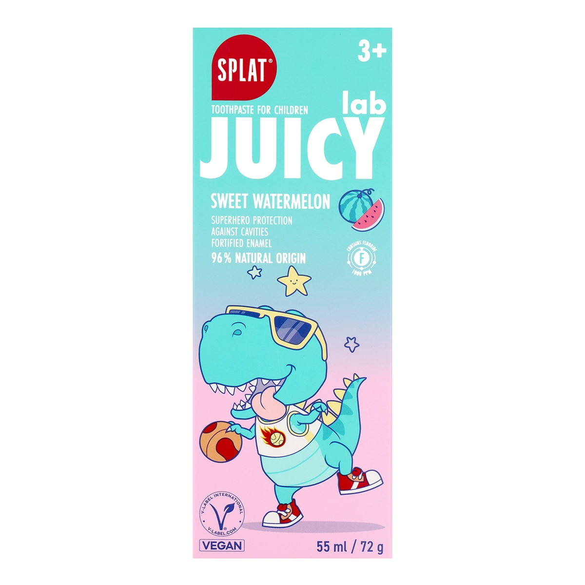 Splat Juicy lab pasta do zębów dla dzieci o smaku arbuza 3+ 55ml