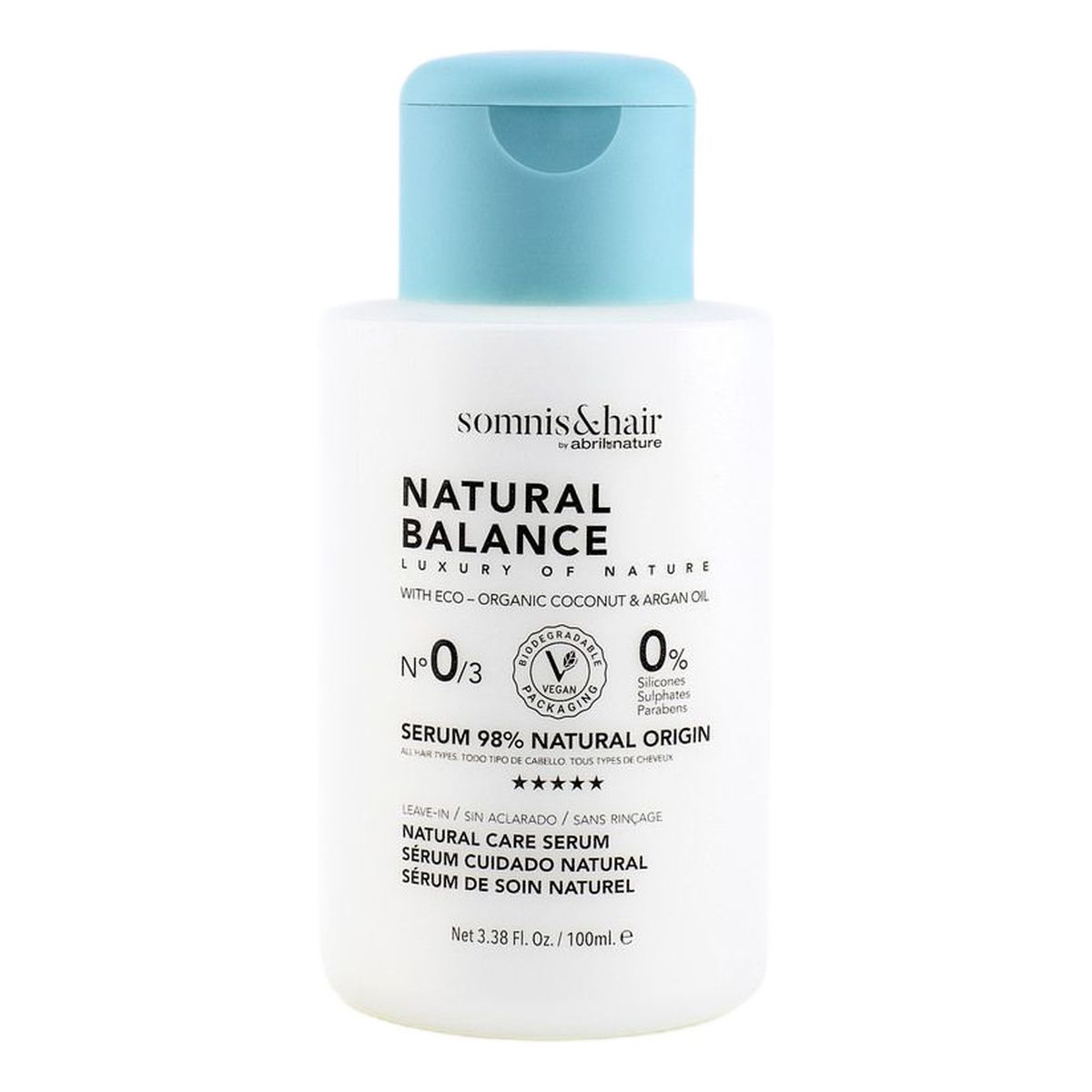 Somnis&Hair Natural Balance naturalne serum bez spłukiwania nº0/3 100ml