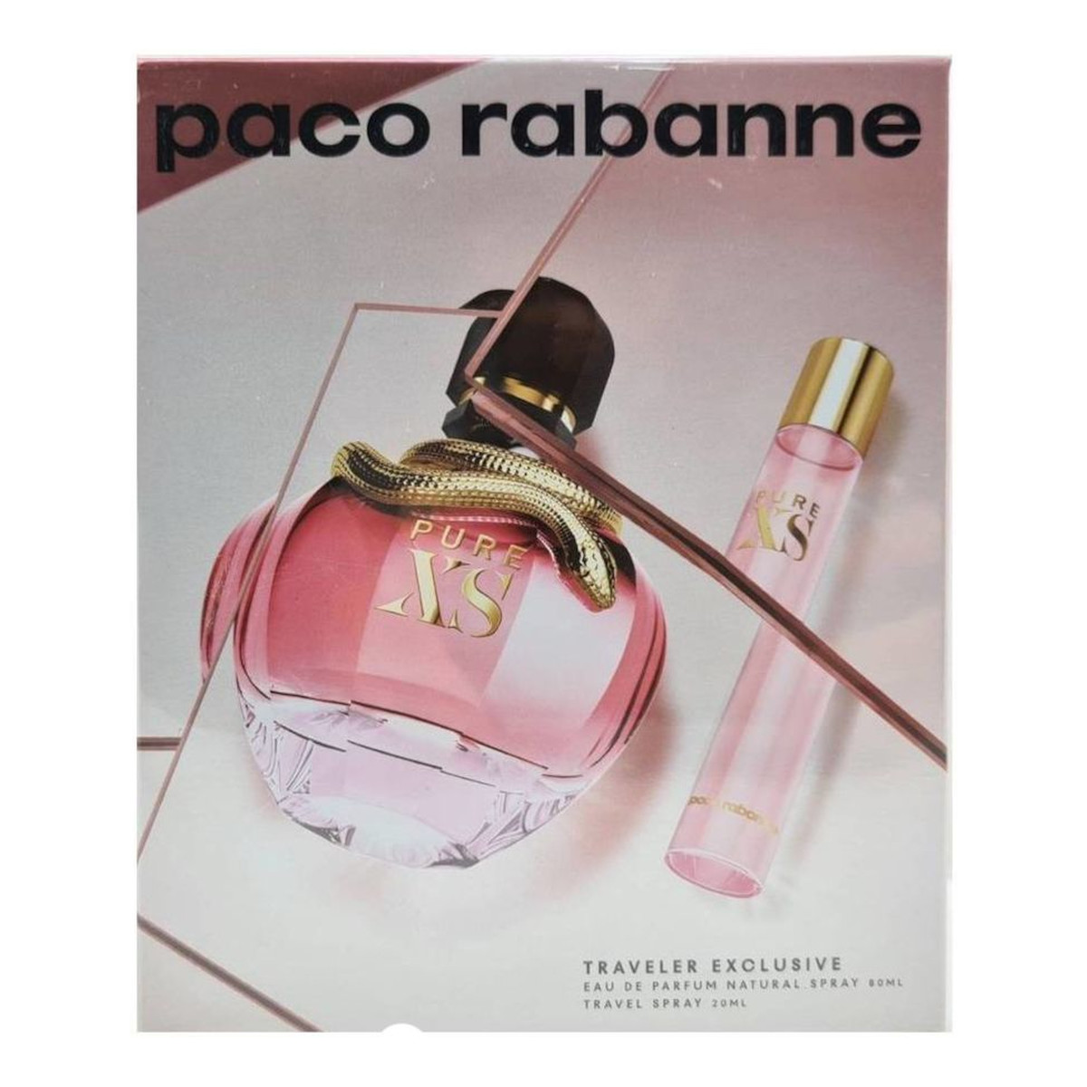 Paco Rabanne Pure XS For Her Zestaw woda perfumowana spray 80ml + woda perfumowana spray 20ml