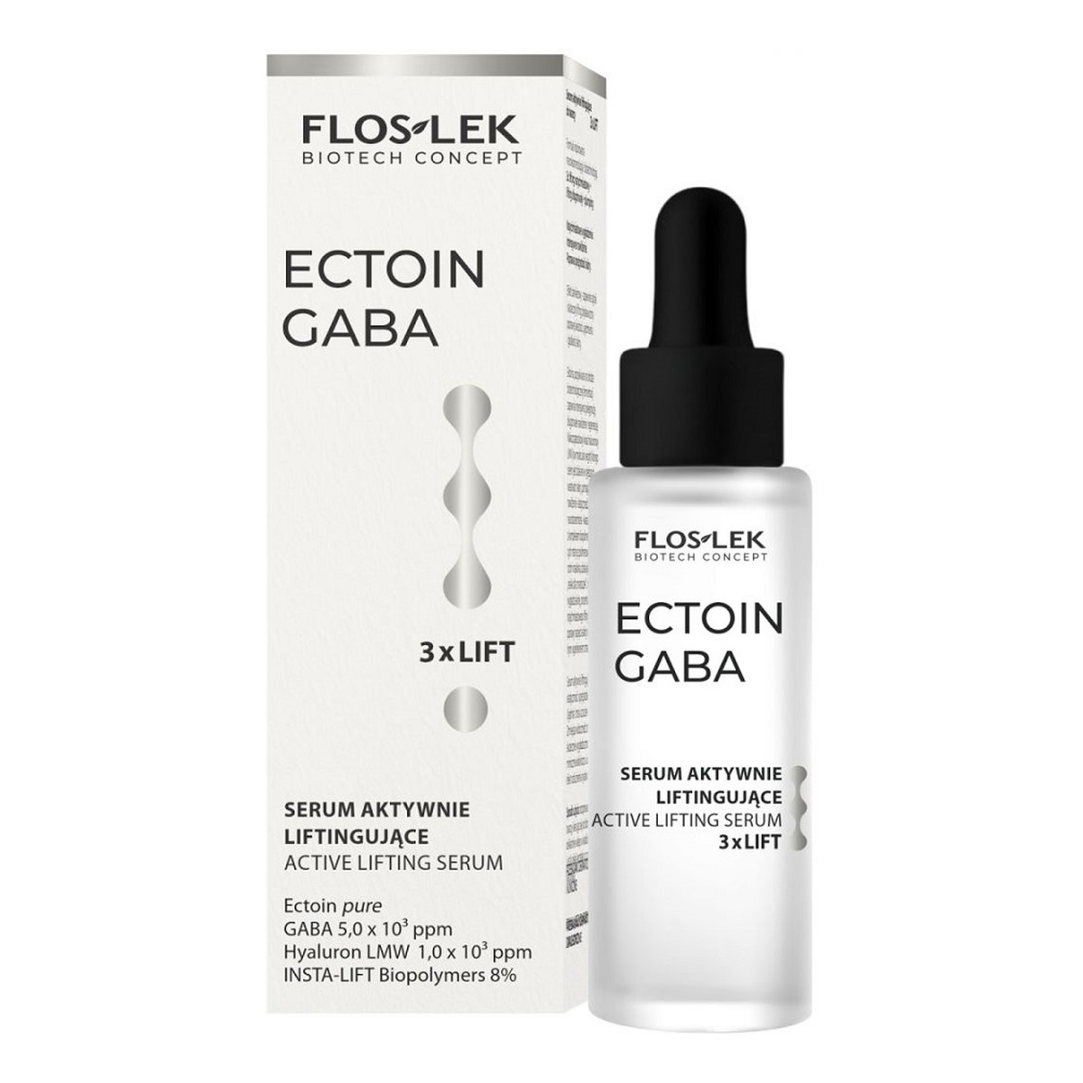 FlosLek Ectoin gaba serum aktywnie liftingujące 30ml