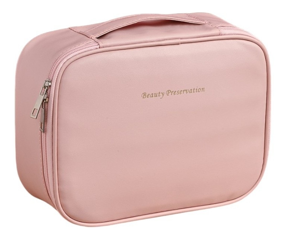 Kuferek z ekoskóry różowy ks146r