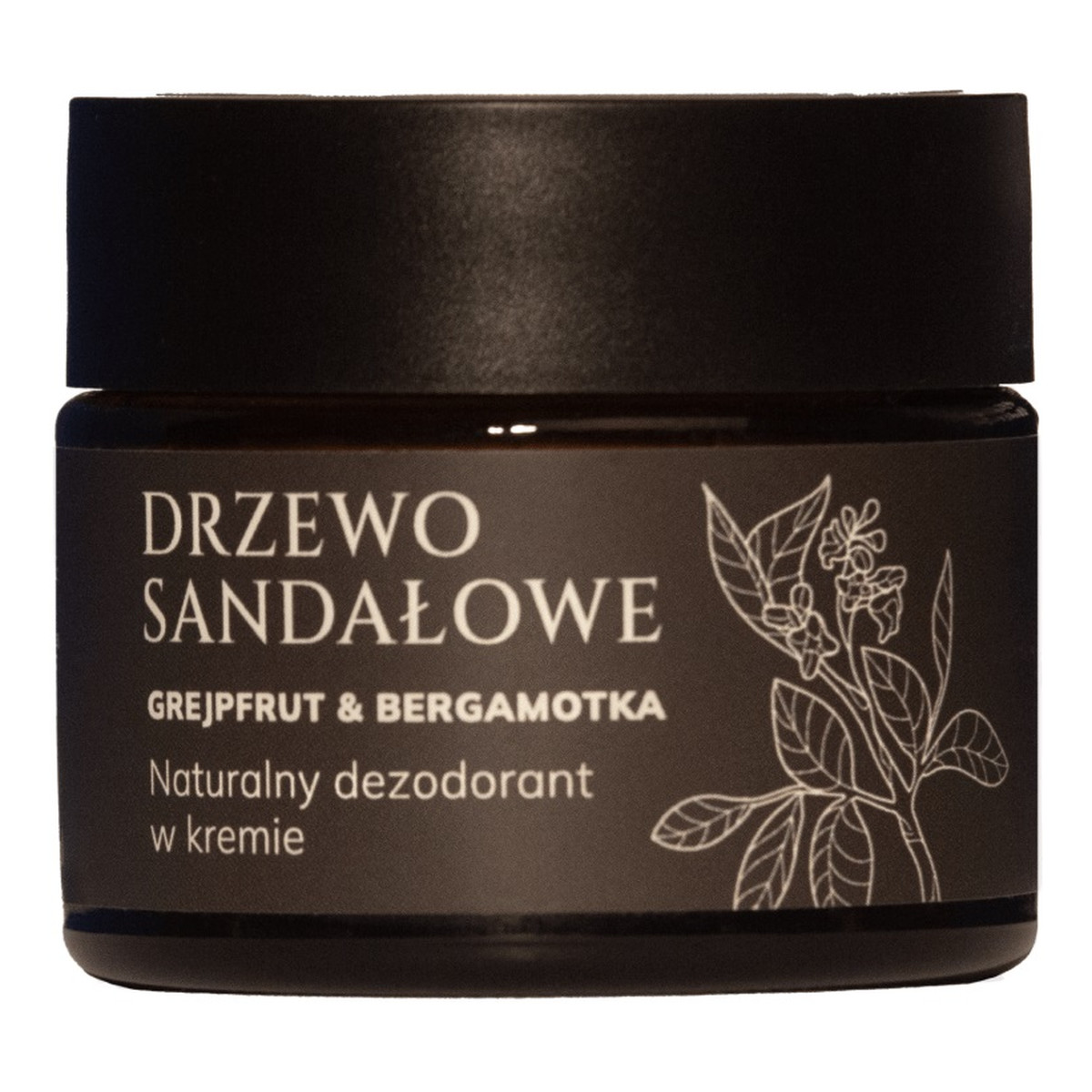 Mglife Drzewo Sandałowe Dezodorant naturalny w kremie grejpfrut bergamotka 50ml