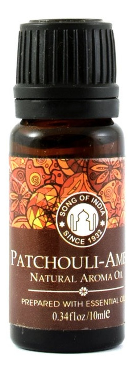 Olejek zapachowy z zakraplaczem Patchouli Amber
