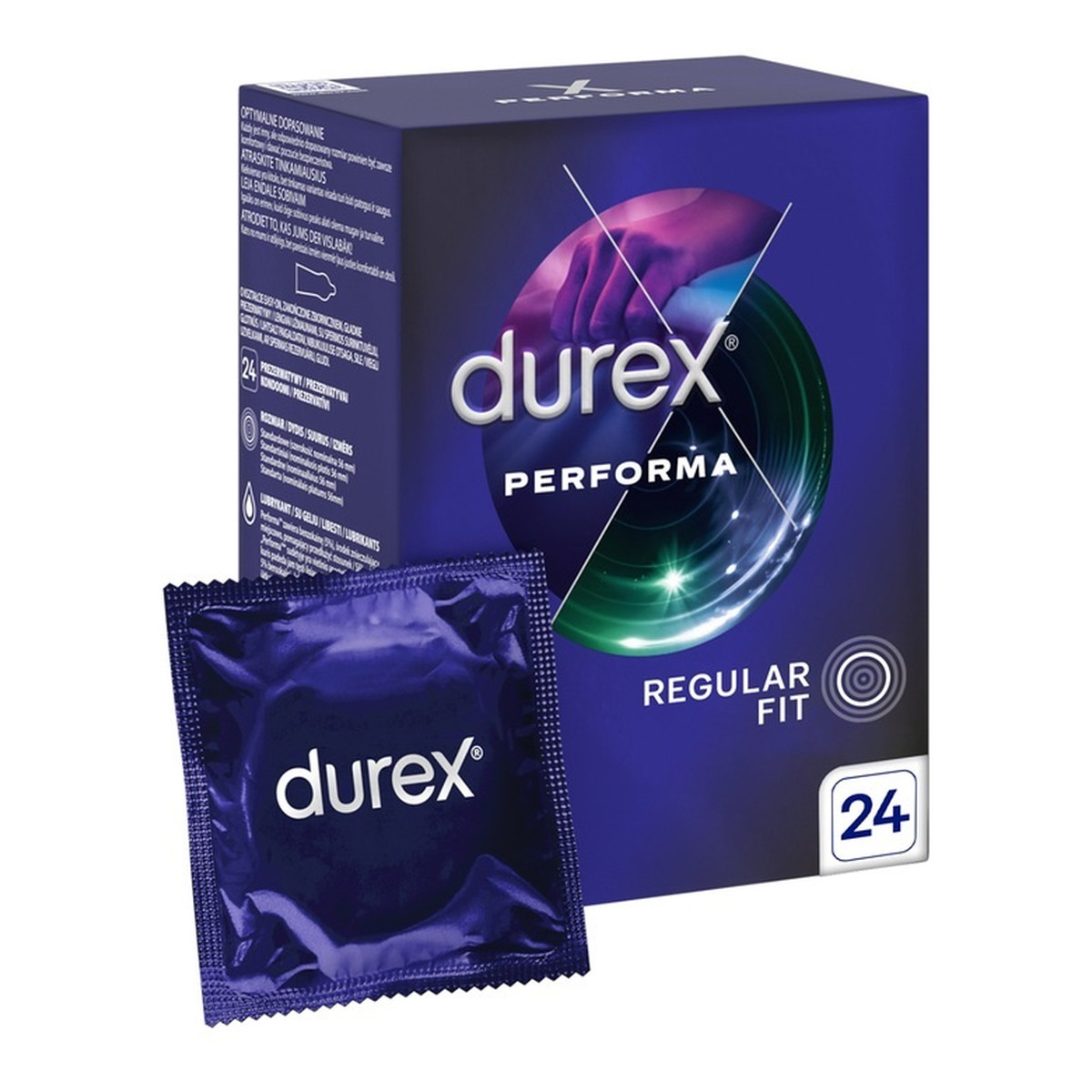 Durex Performa prezerwatywy opóźniające wytrysk 24szt