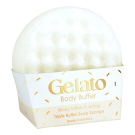 Gelato body buffer gąbka do mycia ciała sticky toffee pudding