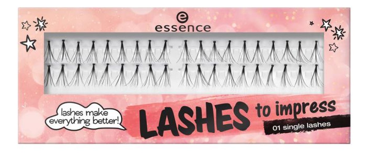 Kępki Sztucznych Rzęs 01 Single lashes