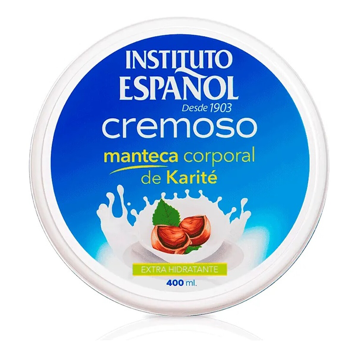 Instituto Espanol Shea Butter nawilżający Krem do ciała i rąk z masłem shea 400ml