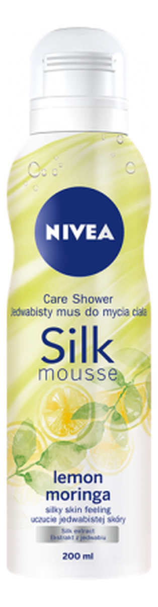 Jedwabisty mus do mycia Lemon & Moringa